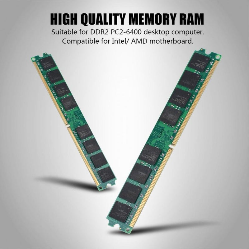 ZERONE DDR2 Memory 2G 800MHz PC2-6400 PC Memory 240Pin Module Board Compatible for/AMD (1) - Image 4